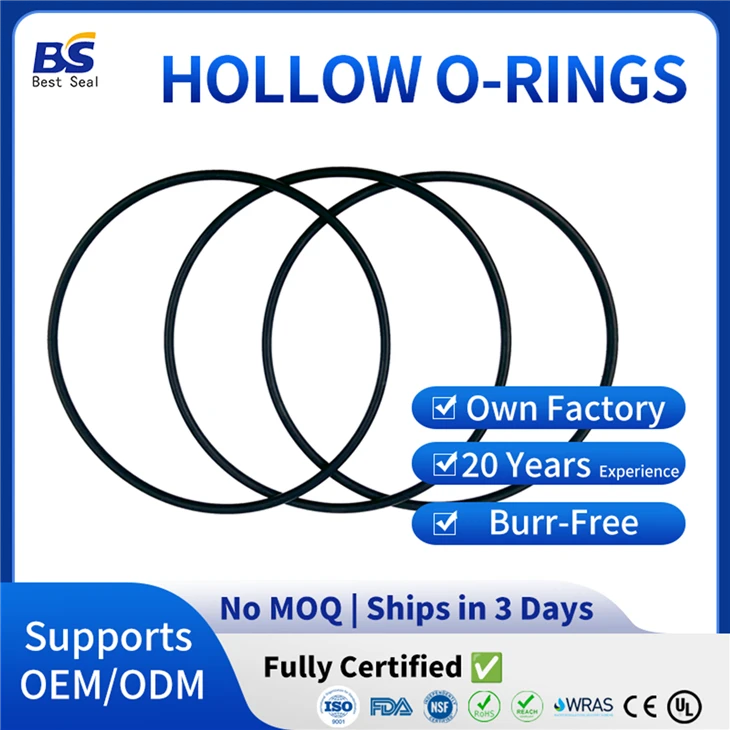 hollow o-ring groove design